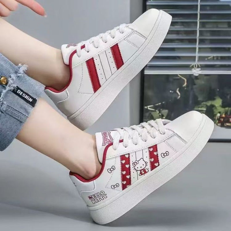 Hello Kitty Women’s Sneakers, Iconic Character Style with Playful Details & Everyday Comfort
