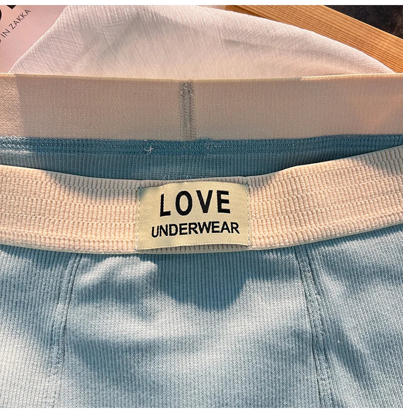 Cute Couple Underwear Set – Matching Cat Print Boxer & Briefs for Lovers