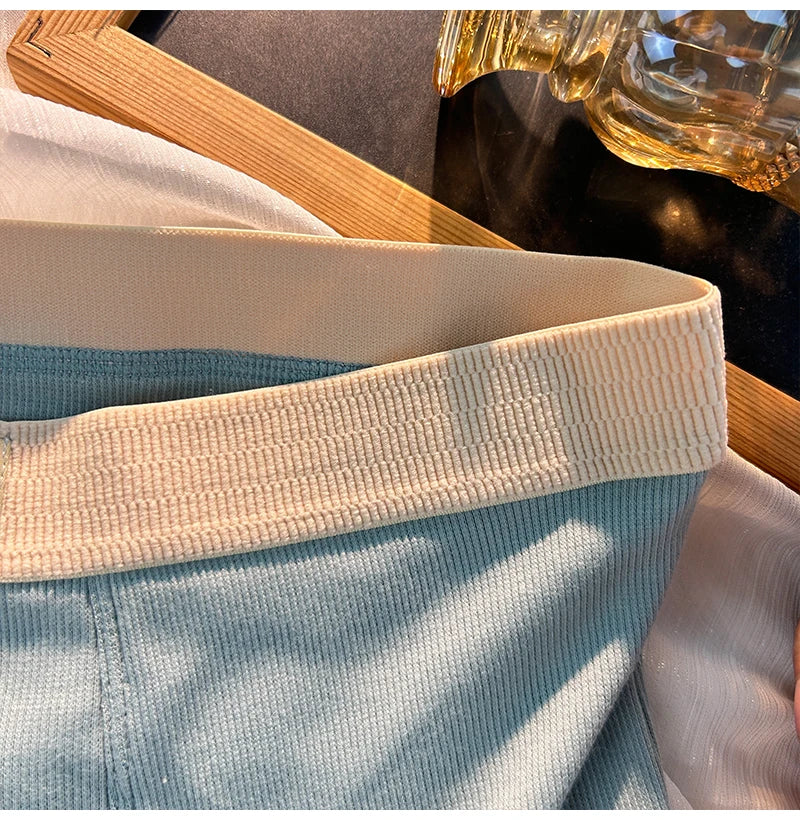 Cute Couple Underwear Set – Matching Cat Print Boxer & Briefs for Lovers