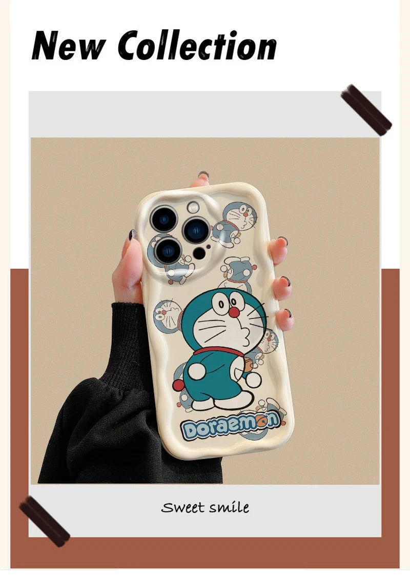Doraemon Multi-Pose Phone Case – Anime-Inspired, Playful & Stylish