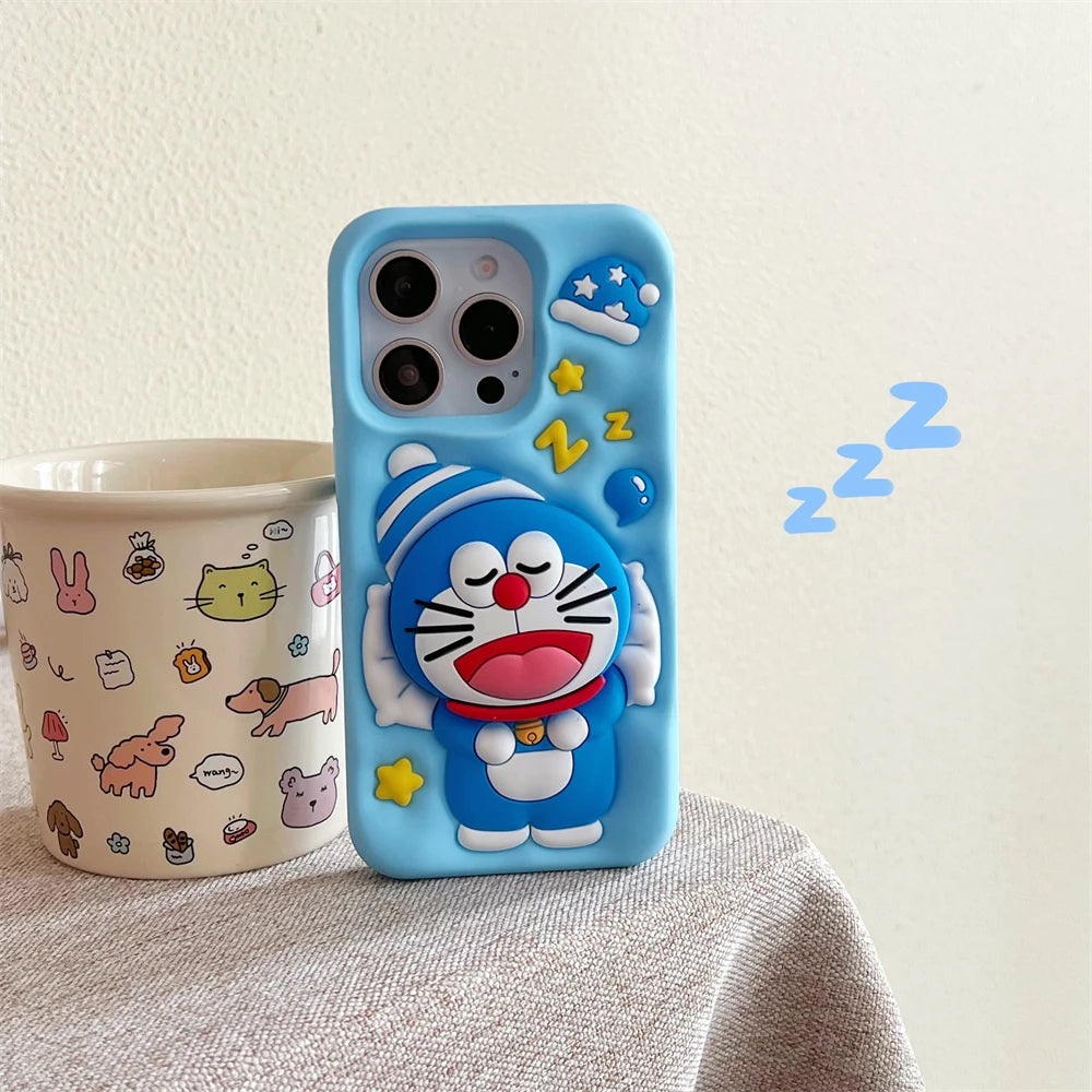 3D Doraemon Phone Case – Playful, Stylish & Full of Character