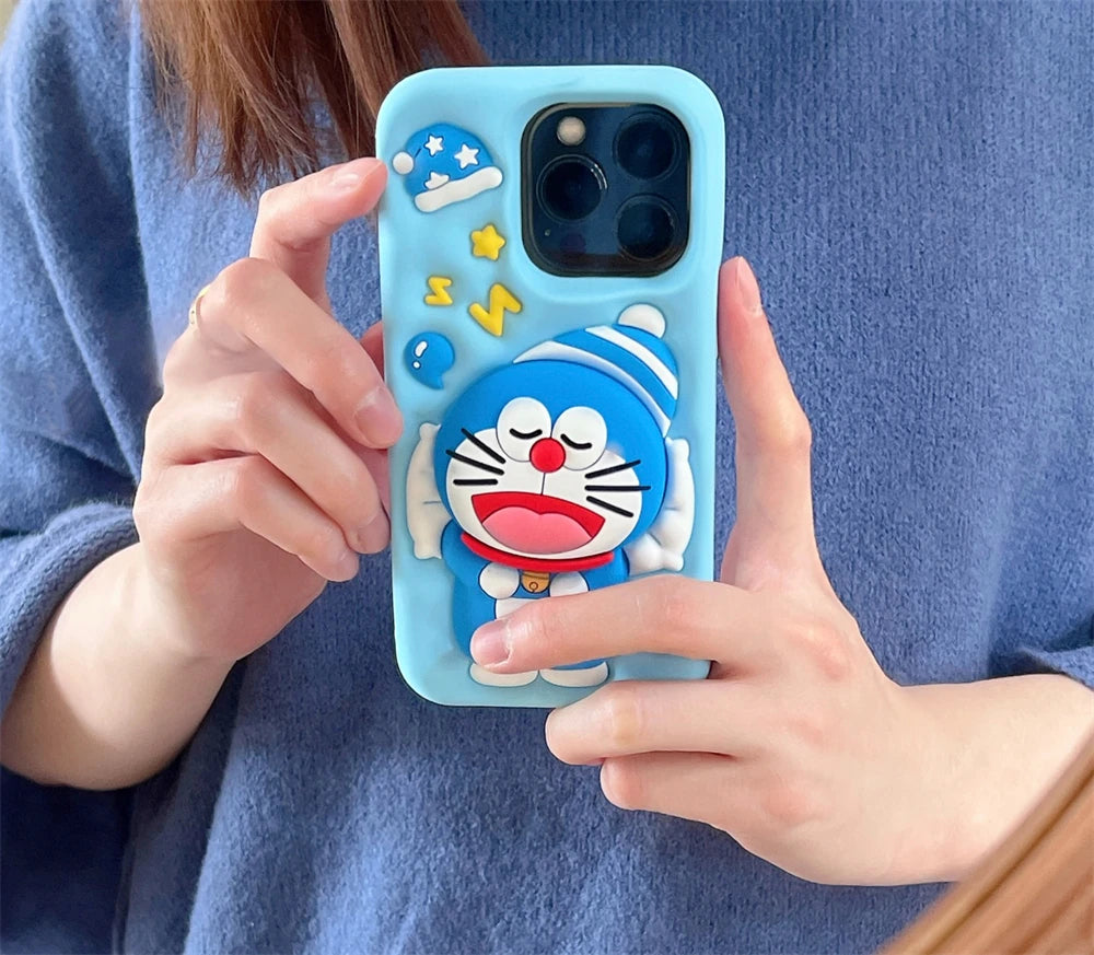 3D Doraemon Phone Case – Playful, Stylish & Full of Character