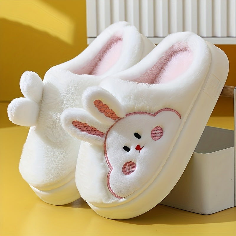 Bunny Plush Slippers – Soft, Playful & Universally Loved