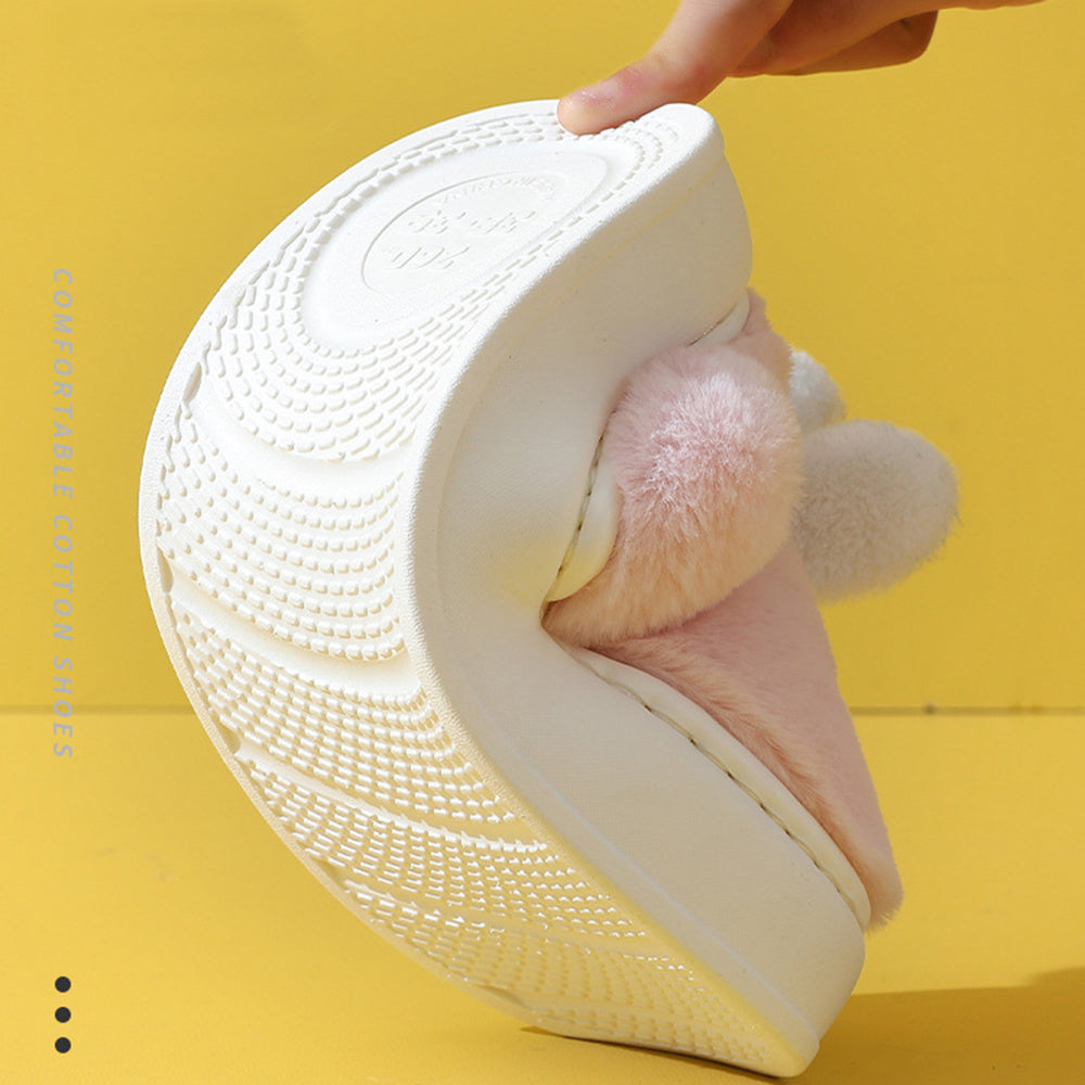 Bunny Plush Slippers – Soft, Playful & Universally Loved