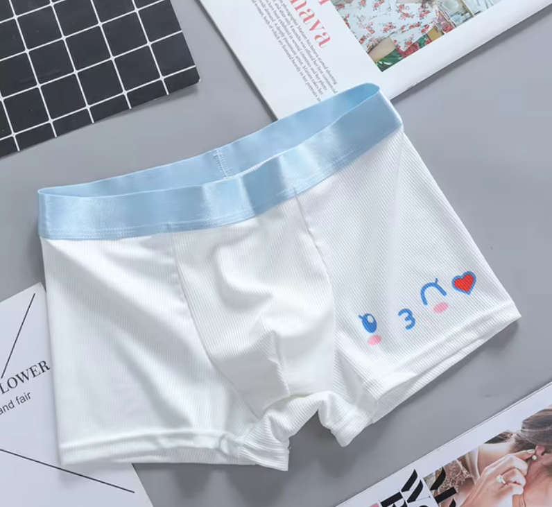 Couple Matching Underwear Set, Animal Face Design & Coordinated Comfort