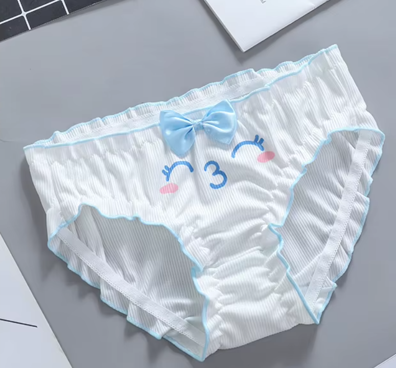 Couple Matching Underwear Set, Animal Face Design & Coordinated Comfort