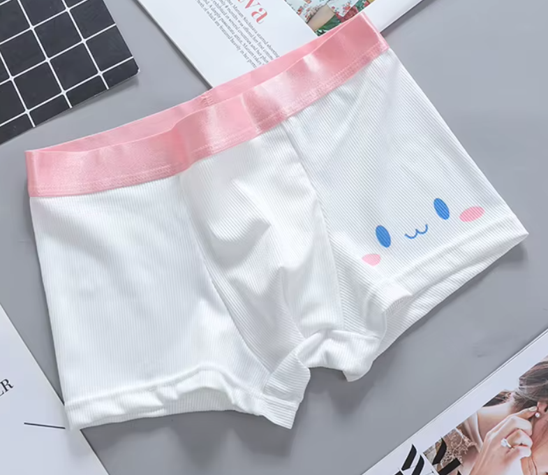 Couple Matching Underwear Set, Animal Face Design & Coordinated Comfort