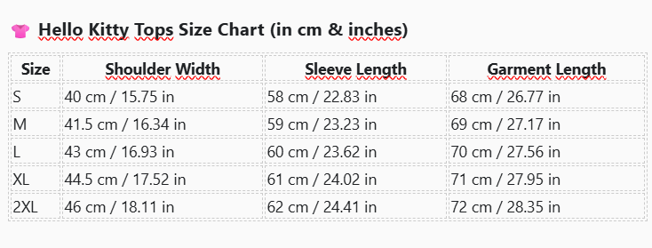 Hello Kitty Loungewear Set – Cozy Cartoon Pajamas for Women