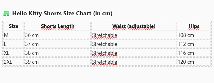 Cute Hello Kitty Plush Shorts – Perfect for Home & Relaxing