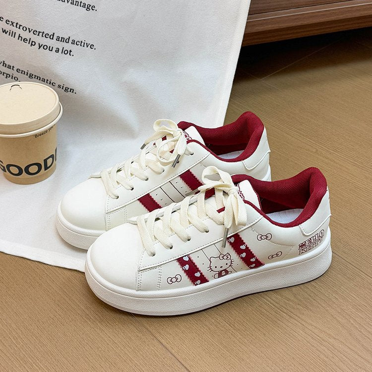 Hello Kitty Women’s Sneakers, Iconic Character Style with Playful Details & Everyday Comfort
