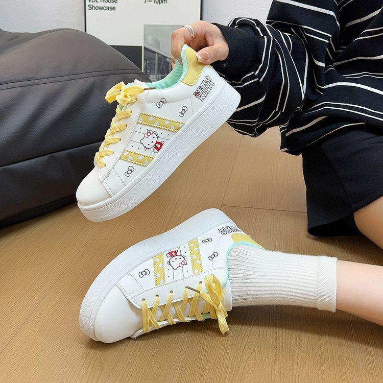 Hello Kitty Women’s Sneakers, Iconic Character Style with Playful Details & Everyday Comfort