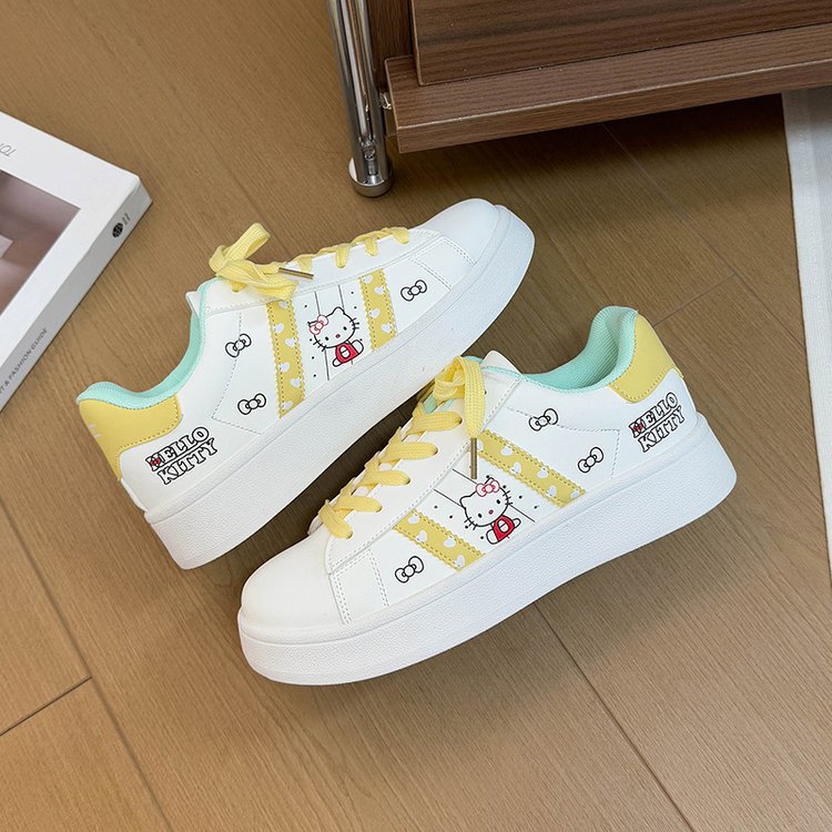 Hello Kitty Women’s Sneakers, Iconic Character Style with Playful Details & Everyday Comfort