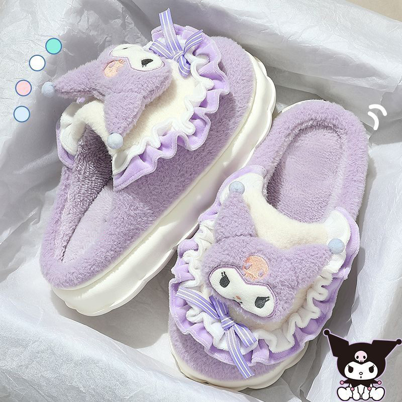 Hello Kitty Fuzzy Slippers – Cute Comfort for Every Step