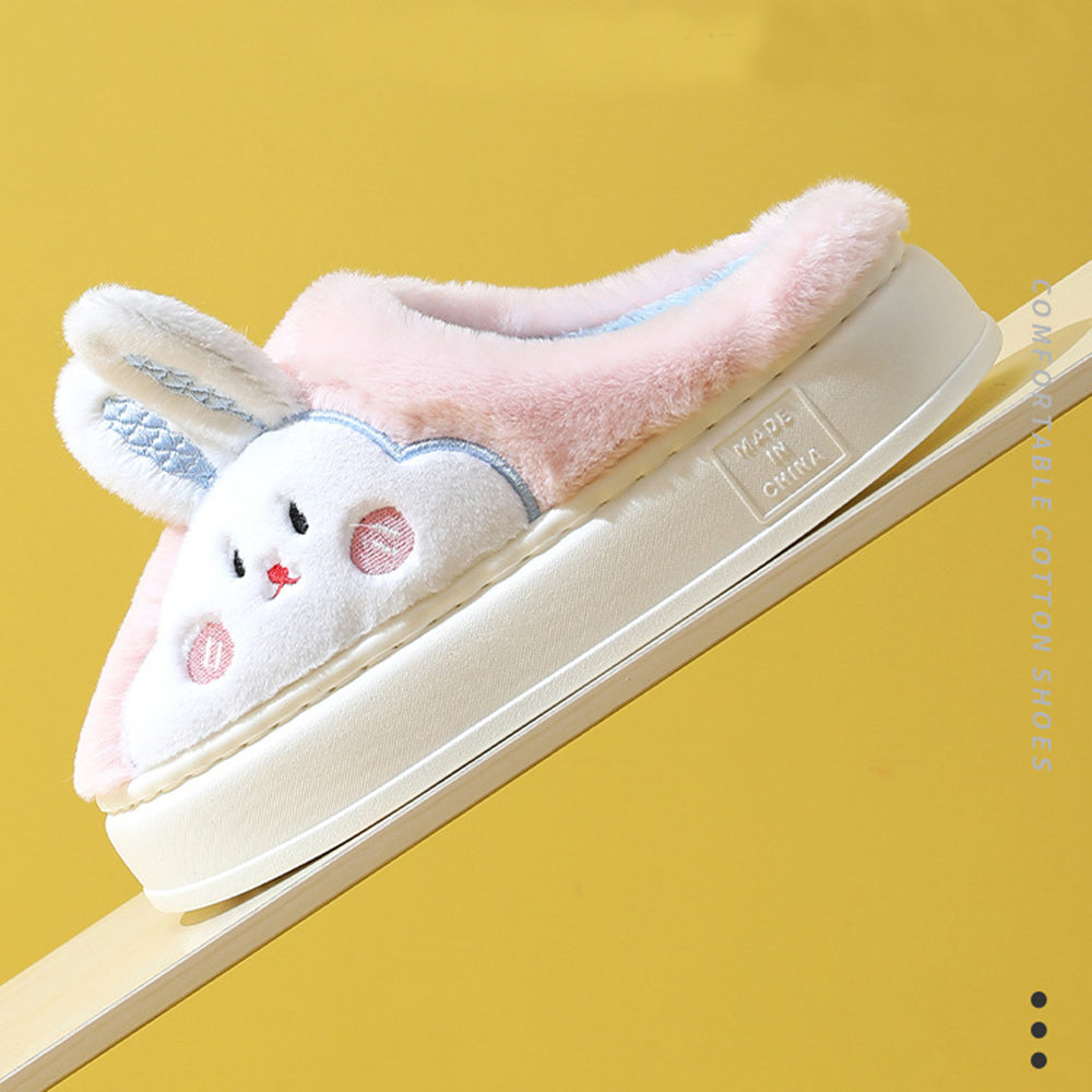 Bunny Plush Slippers – Soft, Playful & Universally Loved