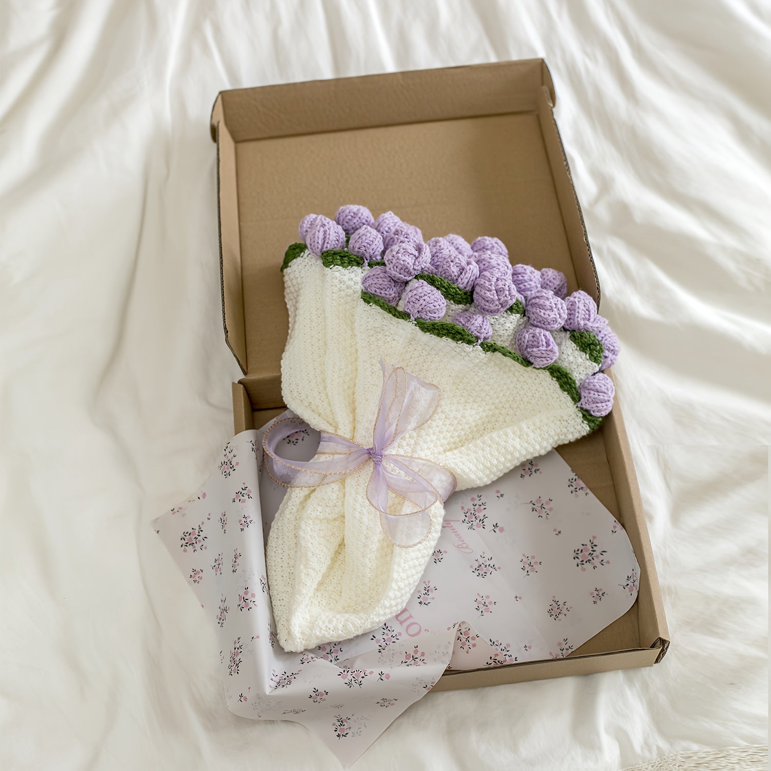 Romantic Rose Bouquet Blanket – Handmade Love Gift for Couples & Valentines