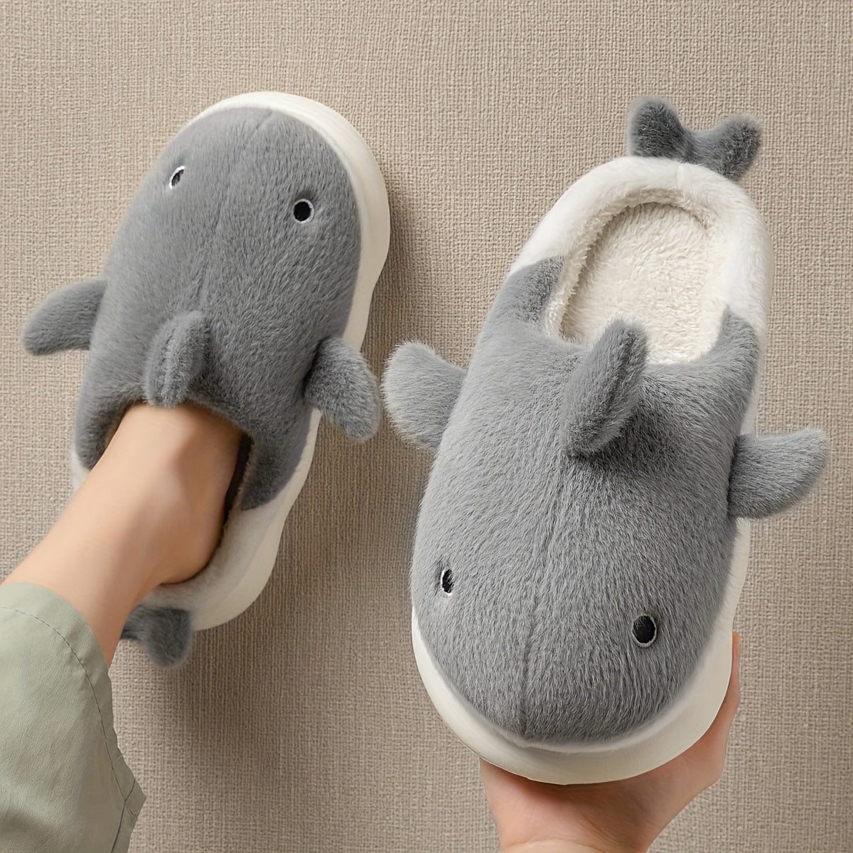 Shark Plush Slippers – Cozy, Fun & Unique Footwear for All Ages