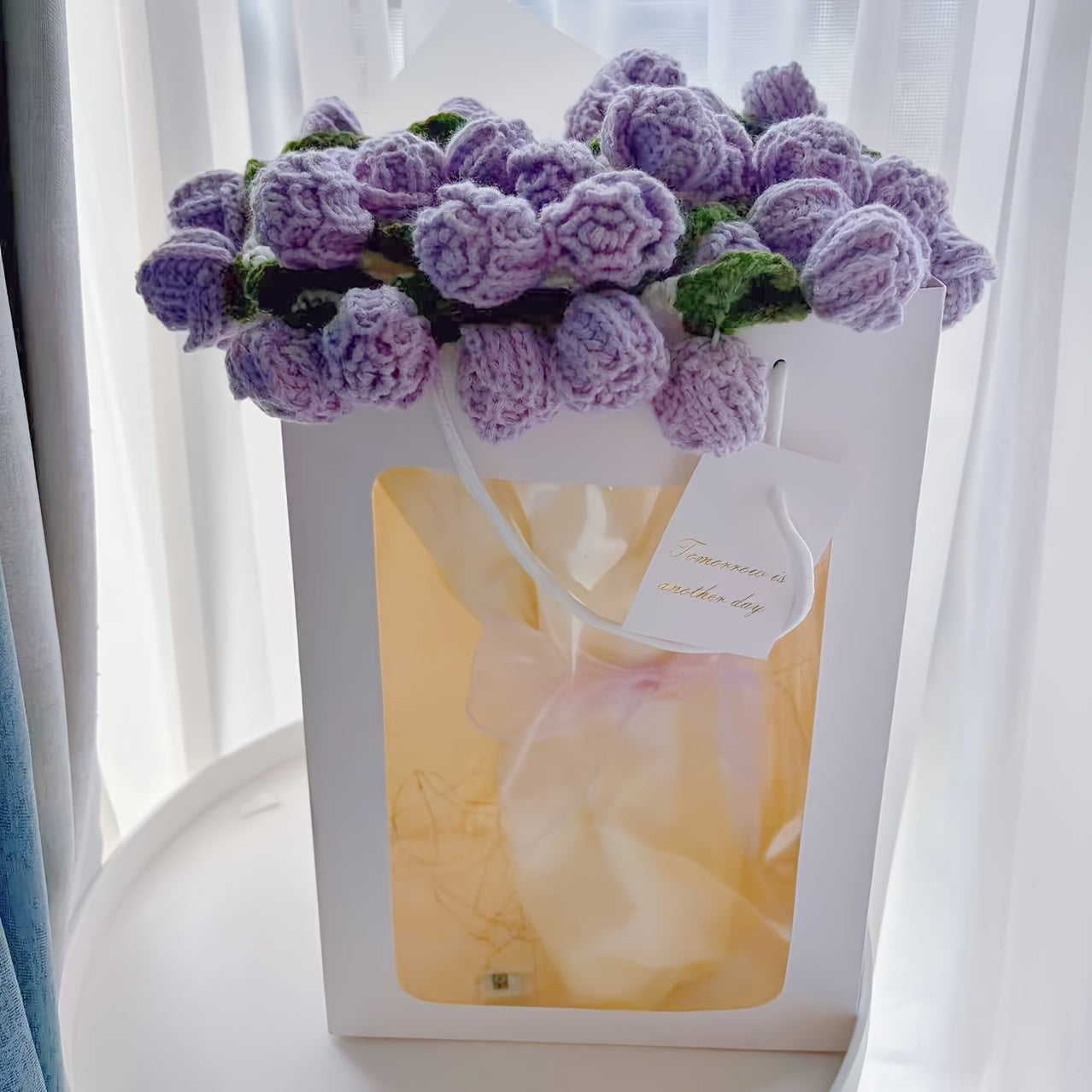 Romantic Rose Bouquet Blanket – Handmade Love Gift for Couples & Valentines