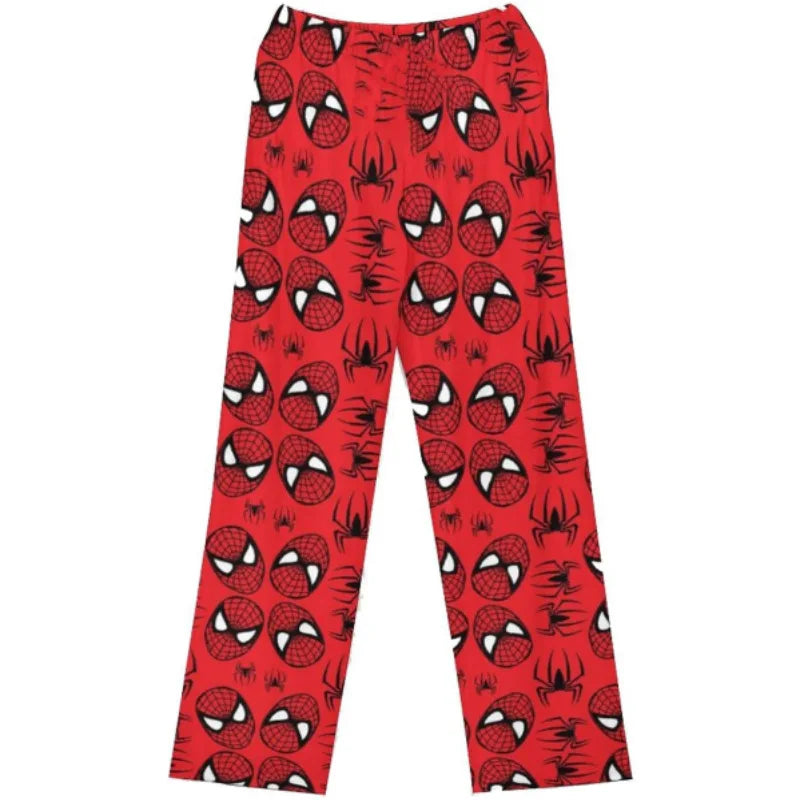 Hello Kitty Plush Pajama Pants – Cozy Cartoon Lounge Bottoms for Women&Men